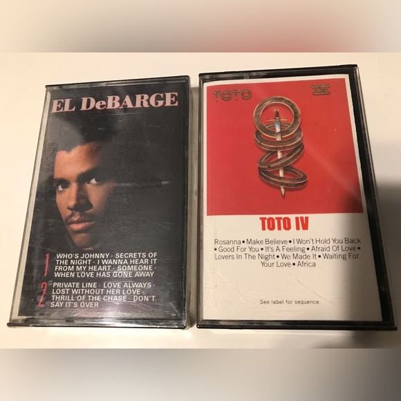 LOT of 9 Vintage 1980s Cassette Tapes Miami Sound Stevie Wonder Jackson DeBarge - Picture 5 of 13